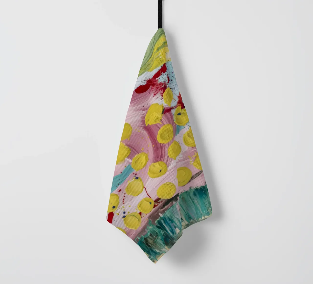 Confetti Bloom Shower canovaccio da cucina da Sublime Layers