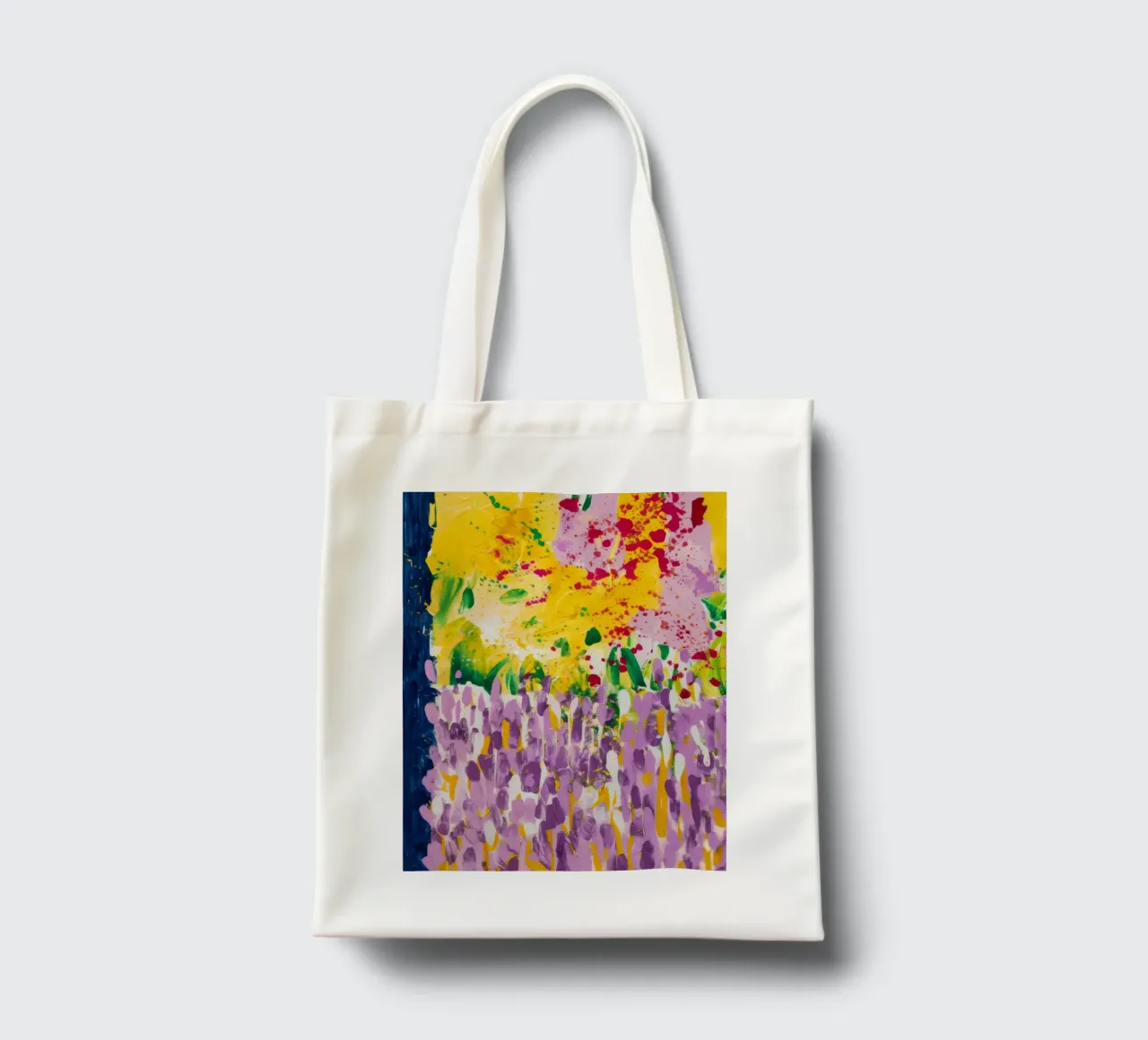 Lavender Field Dreams tote bag by Sublime Layers