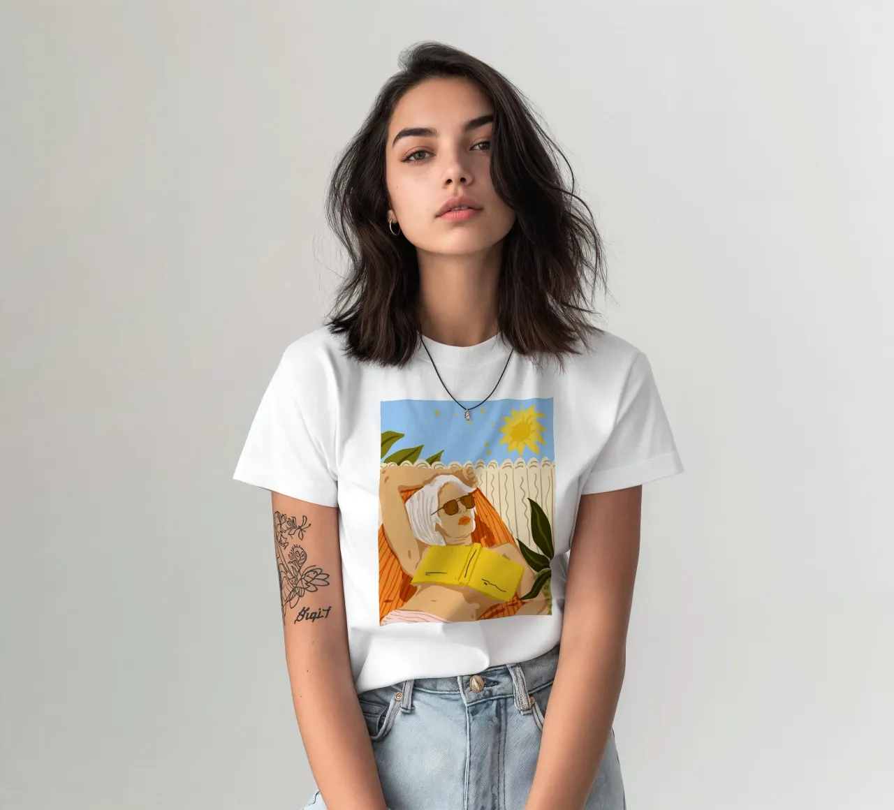 Mi piace viaggiare, ma quando voglio davvero evadere, leggo un libro di t-shirt da 83oranges