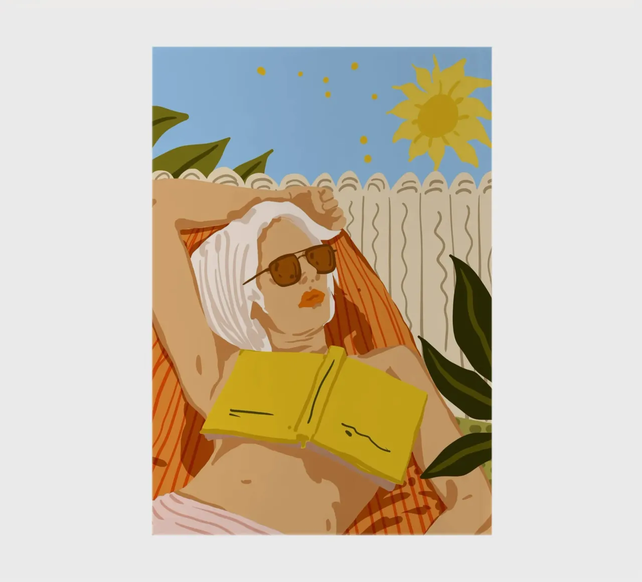 I love to travel but when I really want to escape, I read a notebook by 83oranges.com