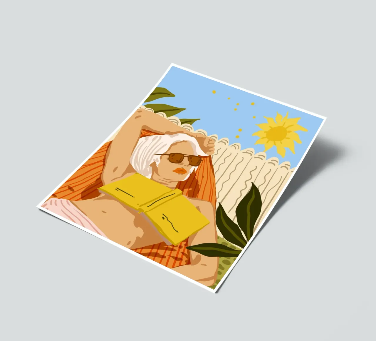 I love to travel but when I really want to escape, I read a sticker sheet by 83oranges