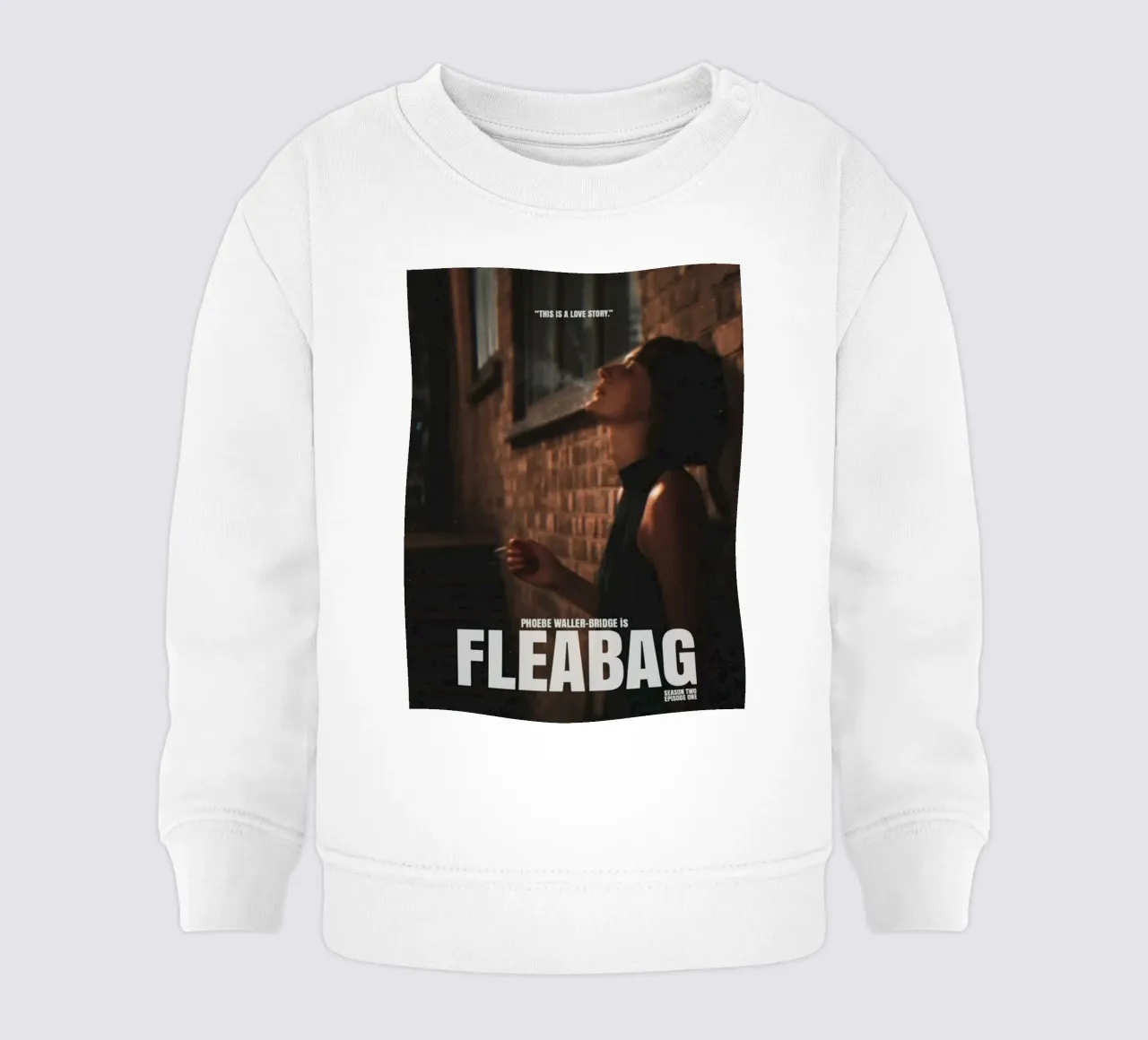 Esta es una historia de amor sudadera de bebé de alan Shop