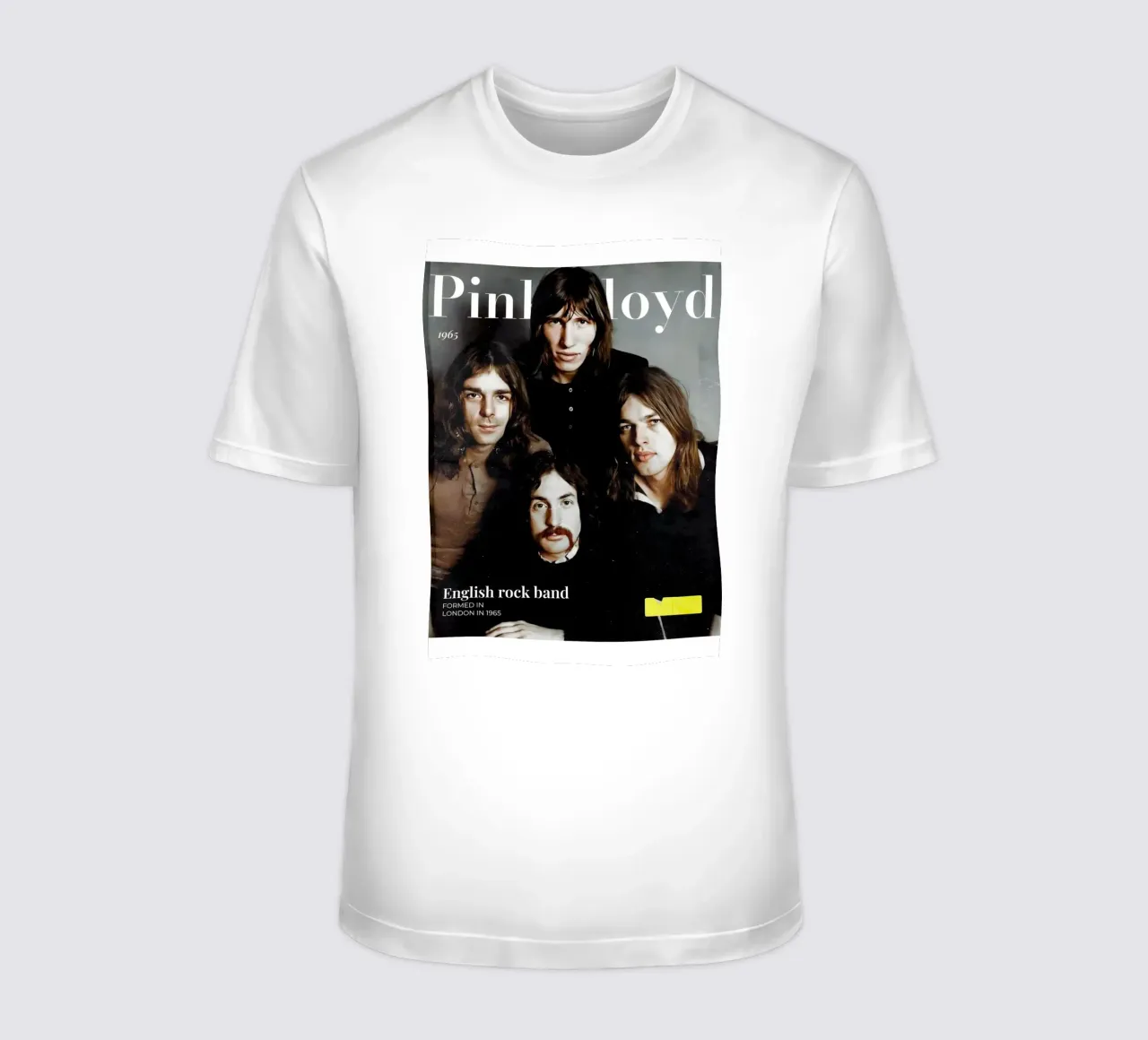 Pink Floyd t-shirt da Low poly art