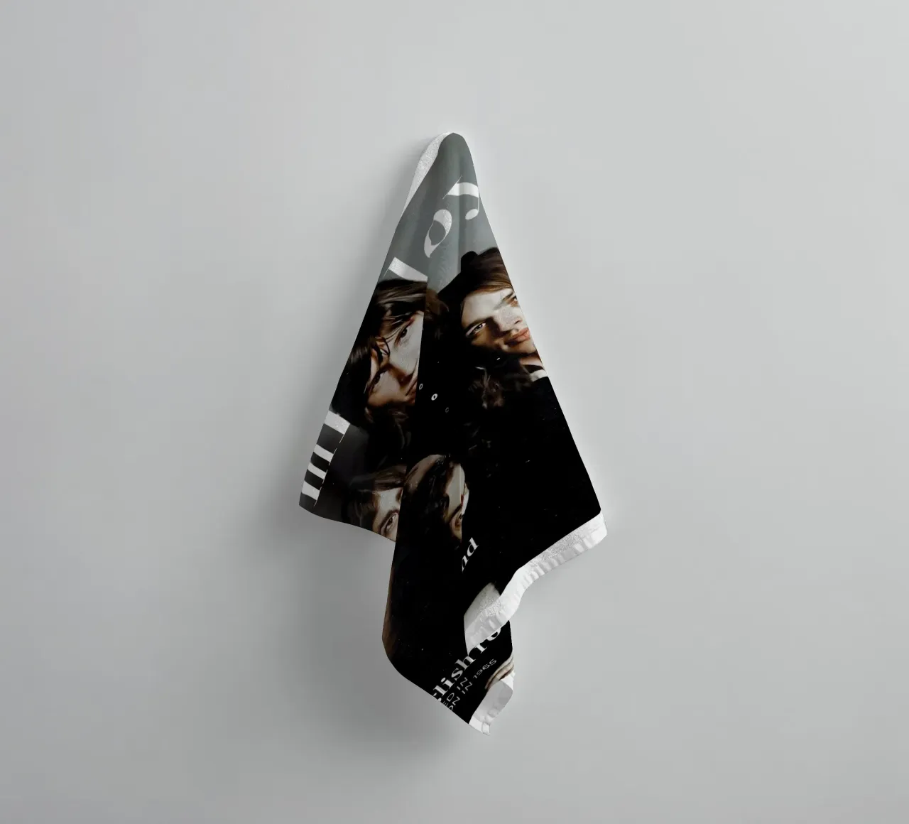 Pink Floyd asciugamano da bagno da Low poly art