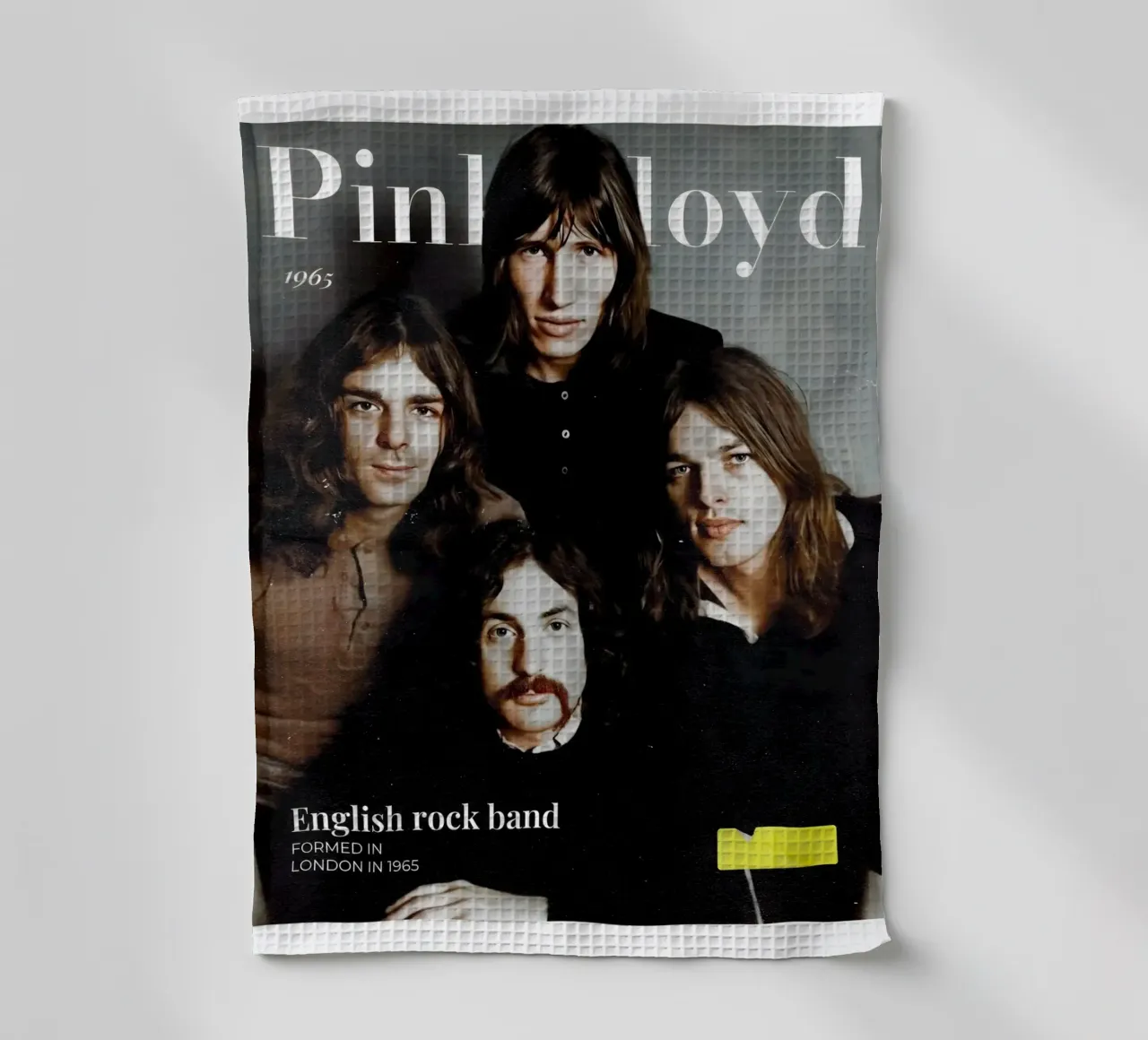 Pink Floyd canovaccio da cucina da Low poly art