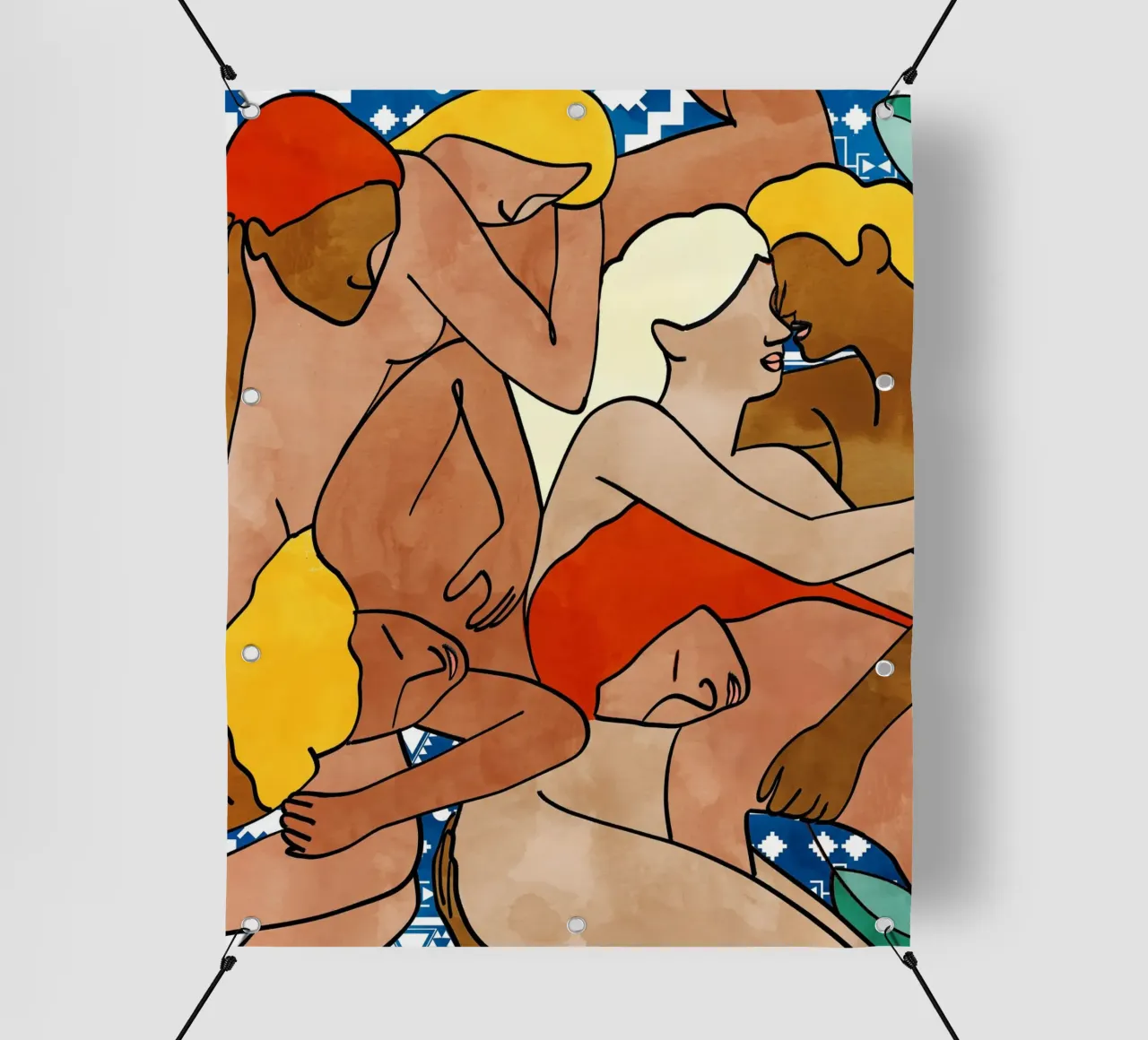 Türkisches Bad PVC Plane von 83oranges