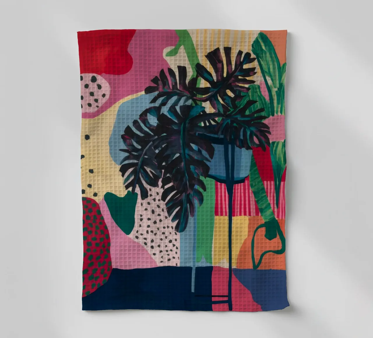 Monstera Crepuscolo Miraggio canovaccio da cucina da Zep Layers