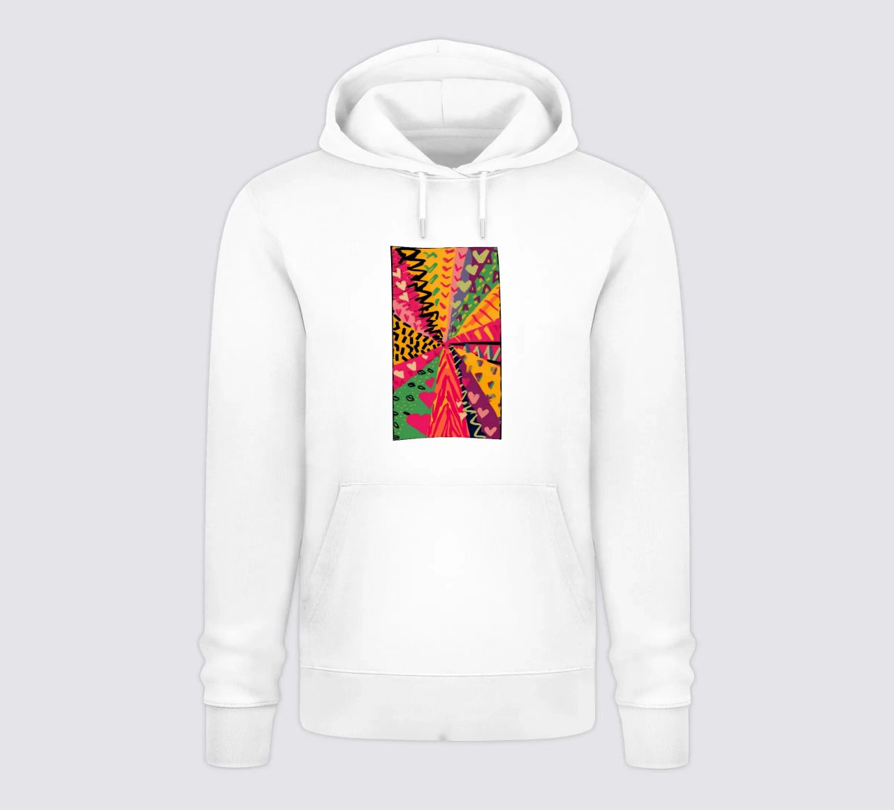 Spirale del cuore Radiate felpa con cappuccio da Zep Layers
