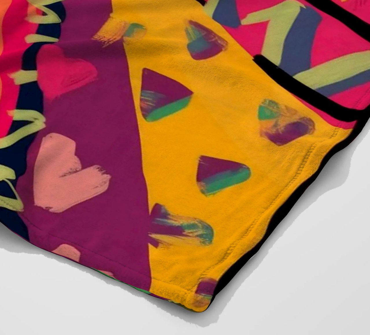 Spirale del cuore Radiate coperta in pile da Zep Layers