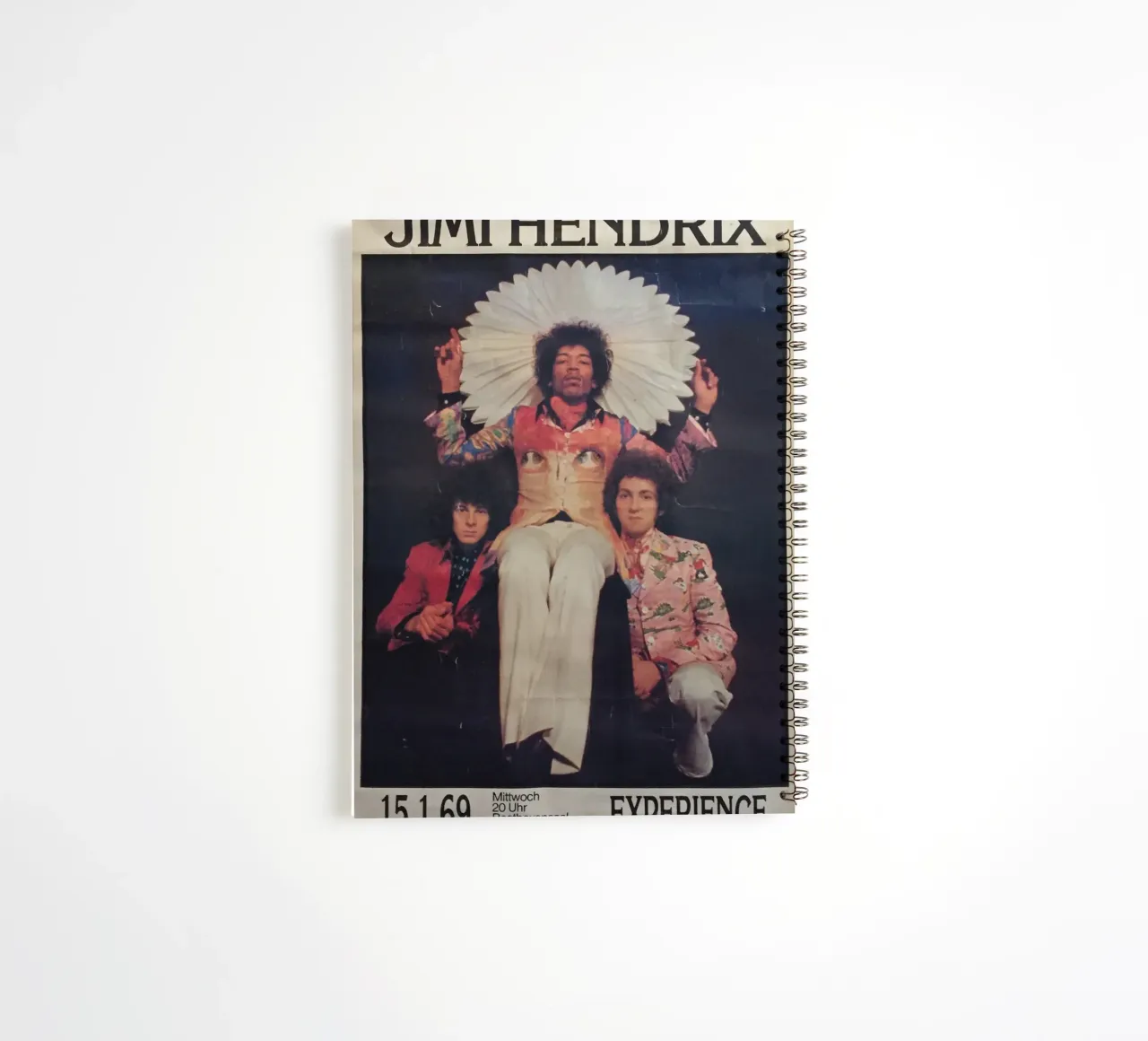 Voodoo Child Eternal Groove spiral notebook by hopilj