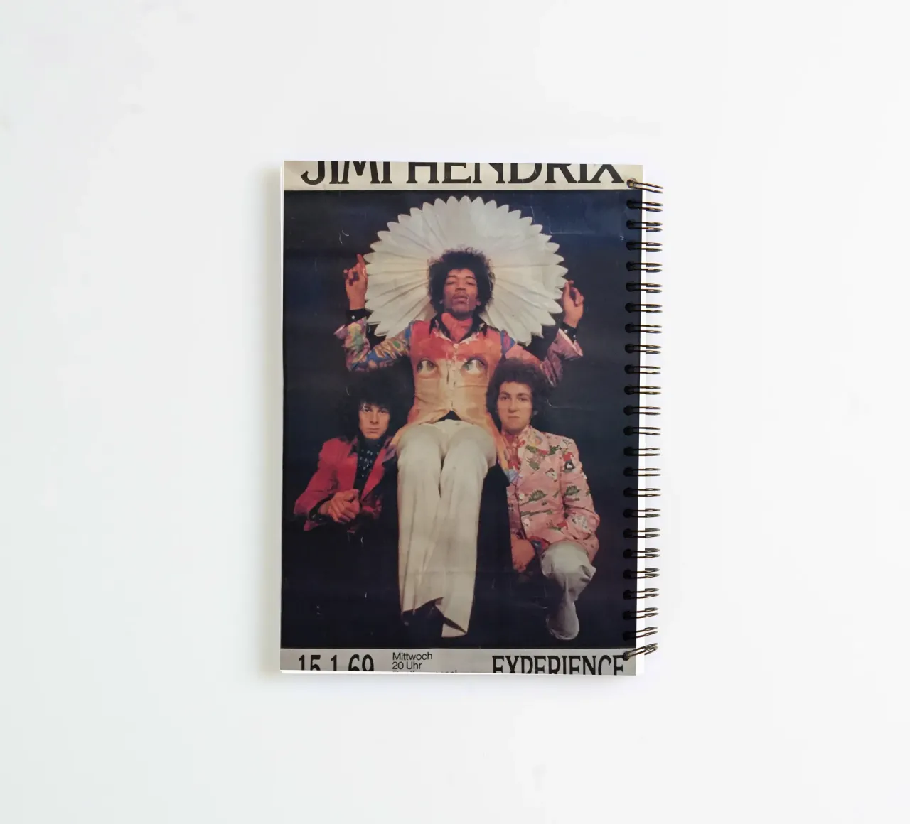 Voodoo Child Eternal Groove spiral notebook by hopilj