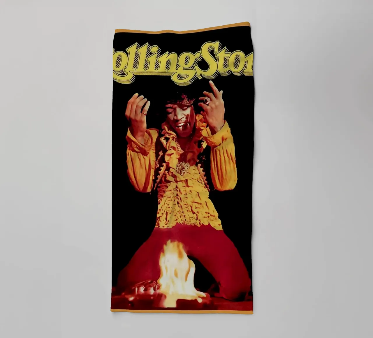 Six Strings of Freedom towel by hopilj