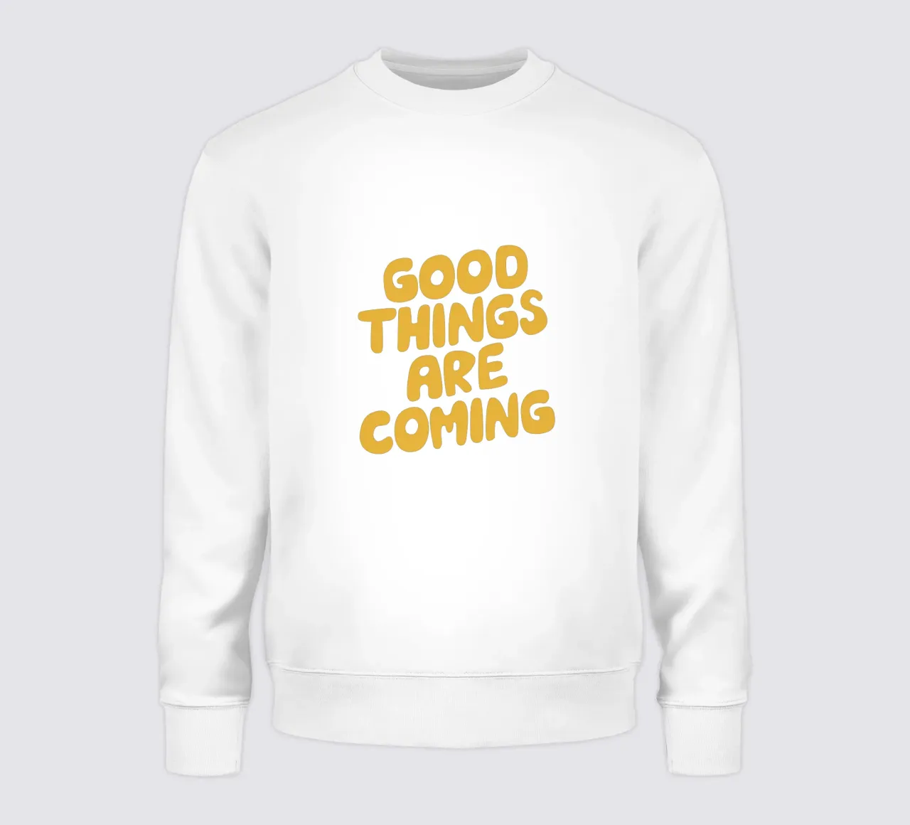 Le cose belle stanno arrivando felpa da THE MOTIVATED TYPE