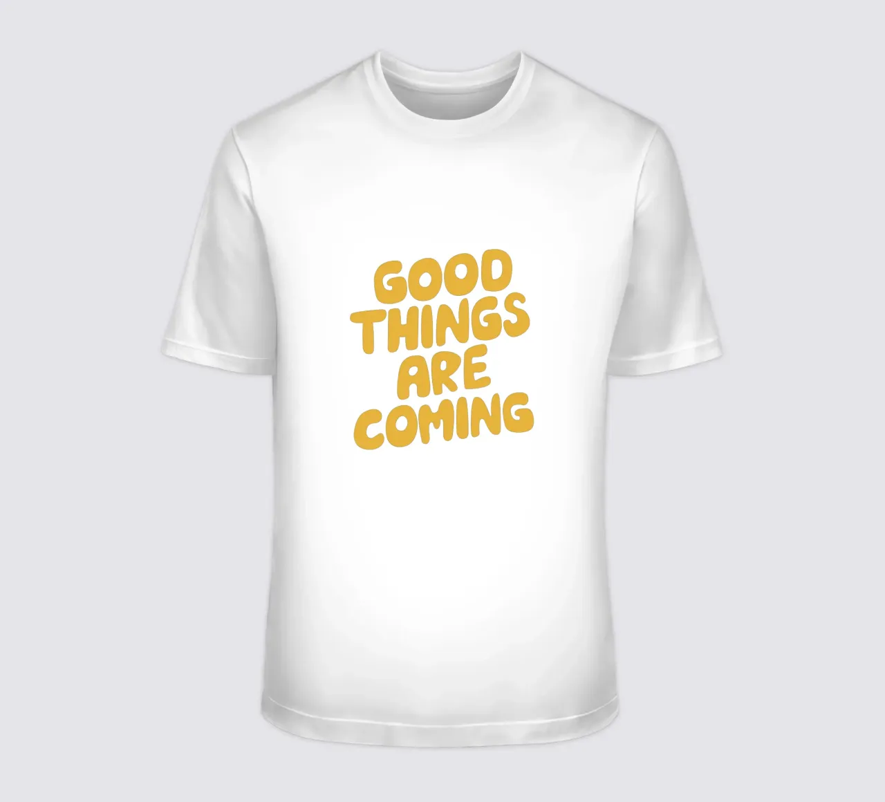 Le cose belle stanno arrivando t-shirt da THE MOTIVATED TYPE