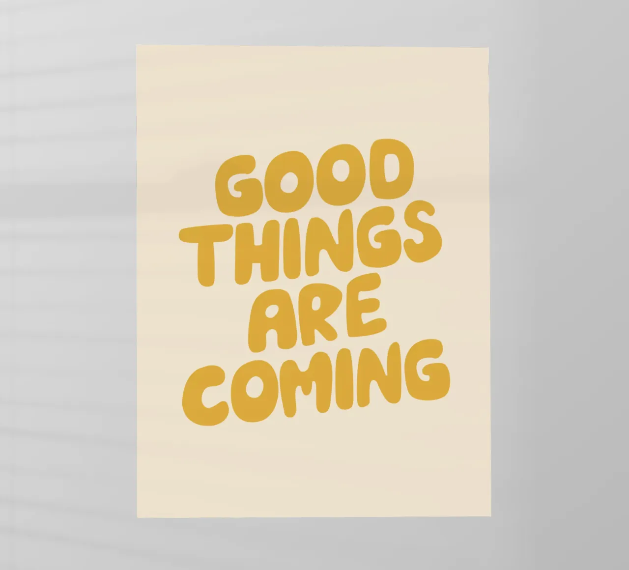 Le cose belle stanno arrivando pellicola backlit da THE MOTIVATED TYPE