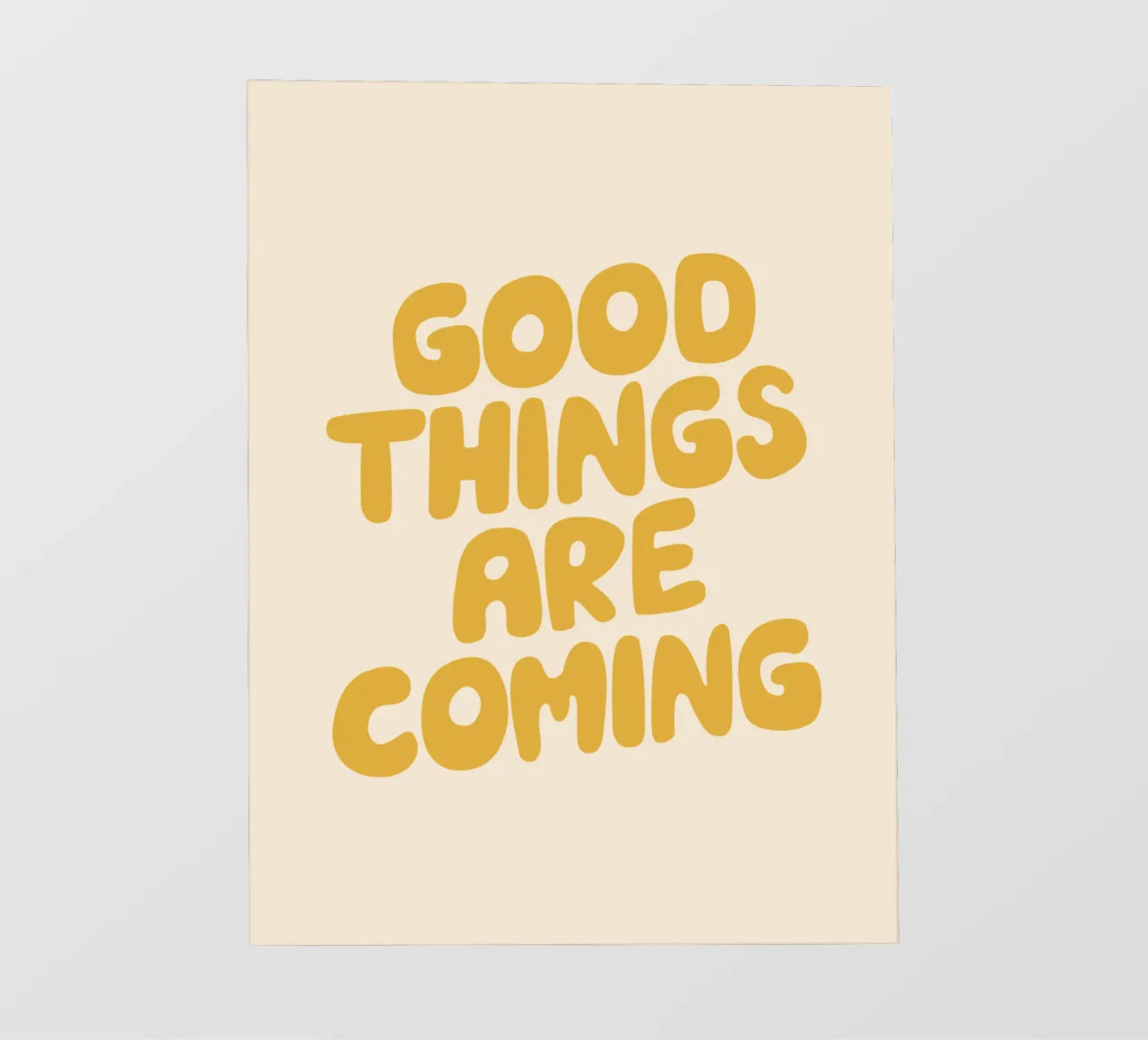 Le cose belle stanno arrivando pellicola backlit da THE MOTIVATED TYPE