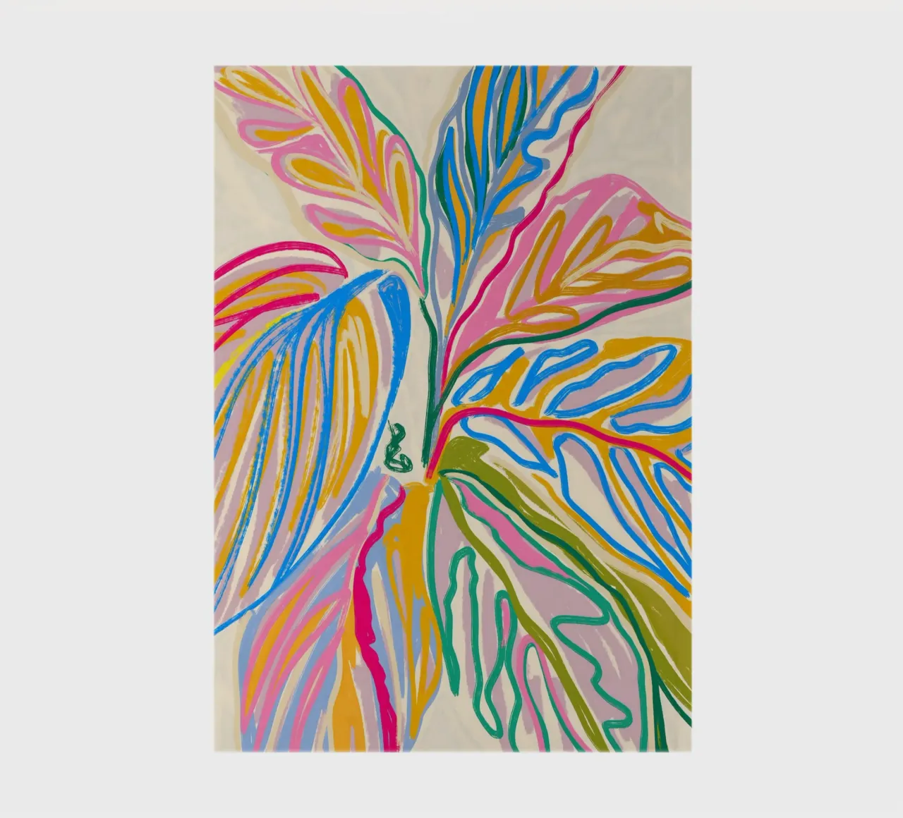 Rhythms of Bloom — The Crayon Jungle notebook by 83oranges