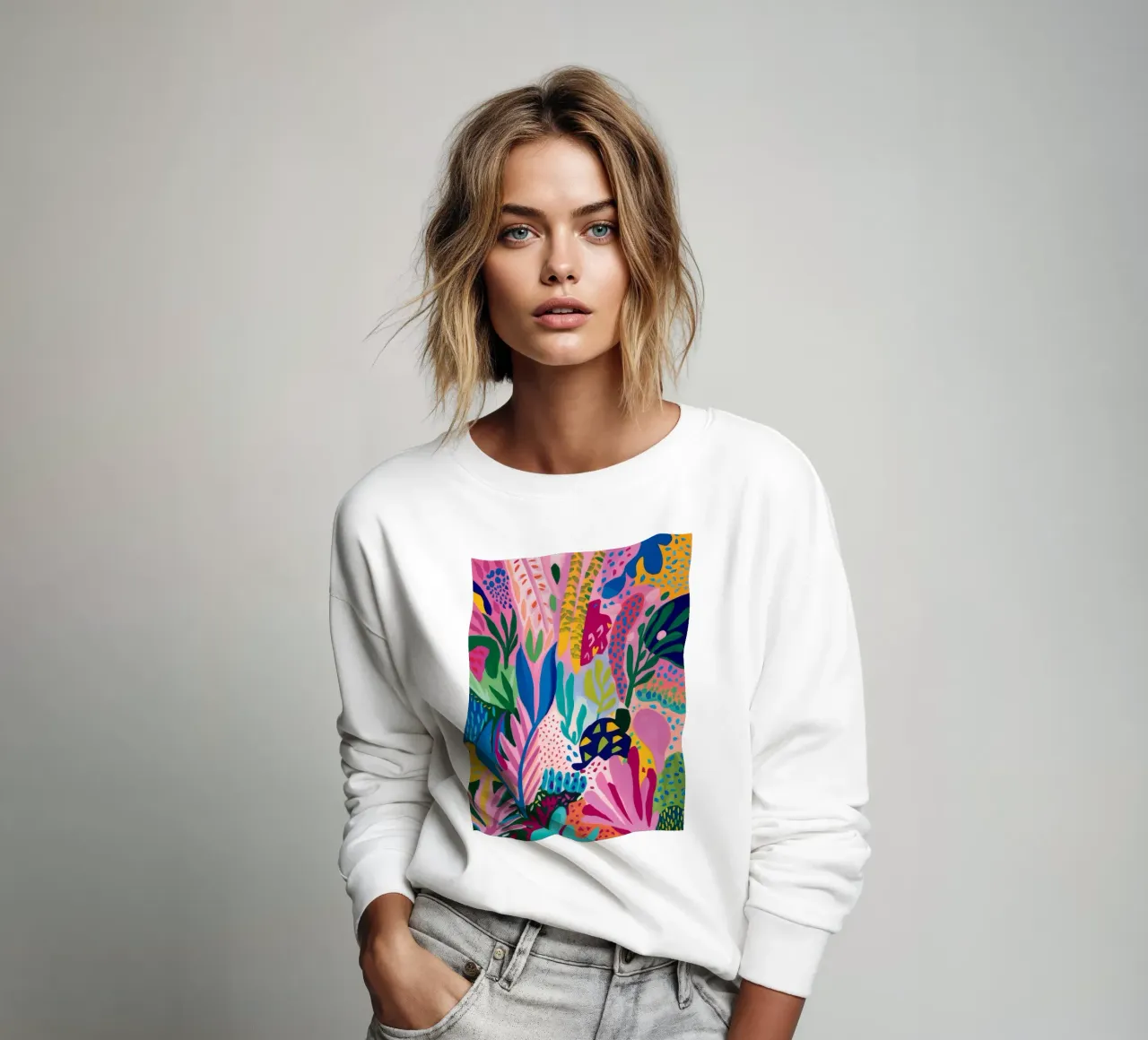 Rapsodia botanica selvaggia felpa da Zep Layers