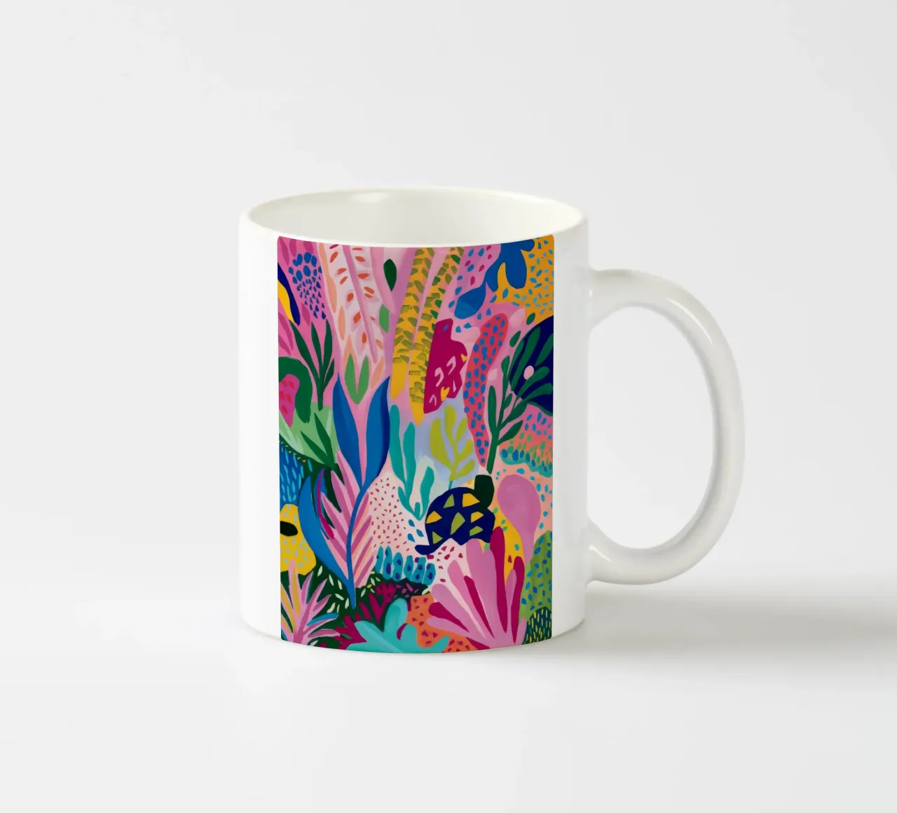 Rapsodia botanica selvaggia tazza in ceramica da Zep Layers