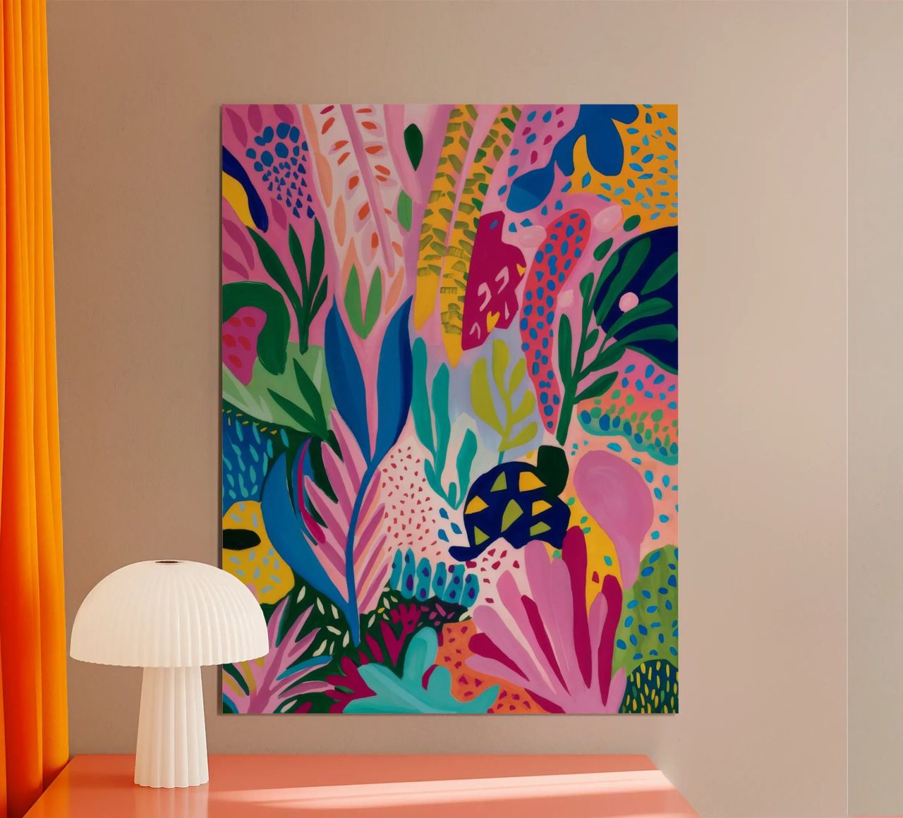 Wild Botanic Rhapsody poster by Zep Layers