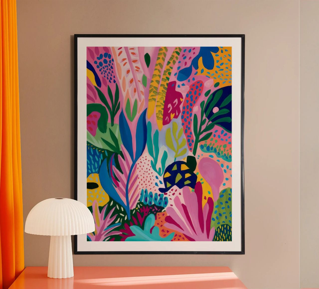 Wild Botanic Rhapsody poster by Zep Layers