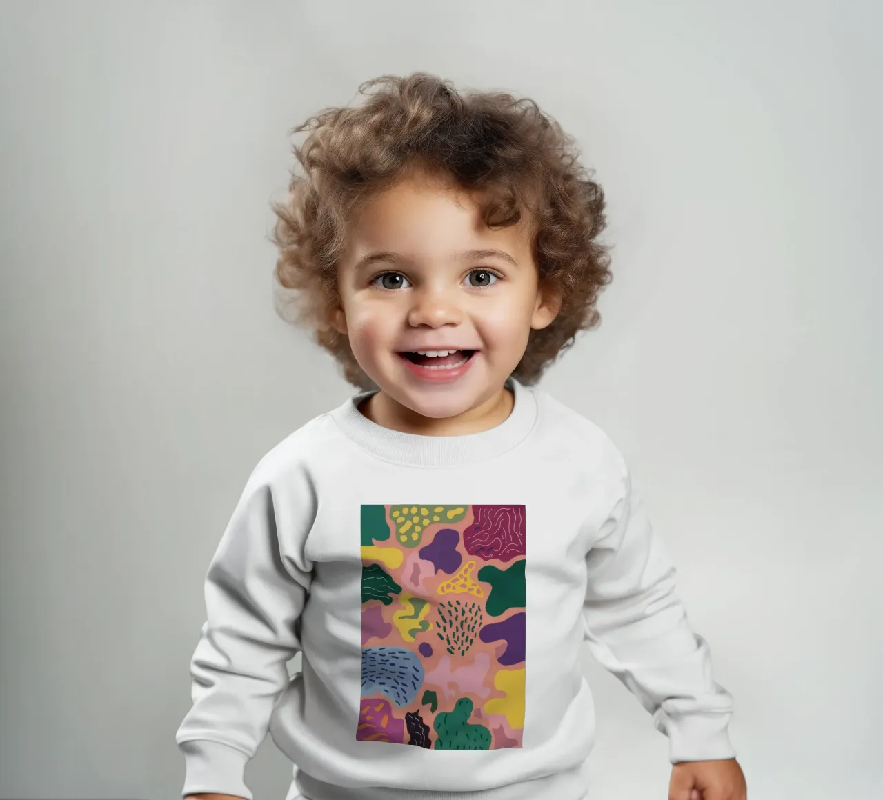 Codice Natura Camouflage felpa neonato da Zep Layers