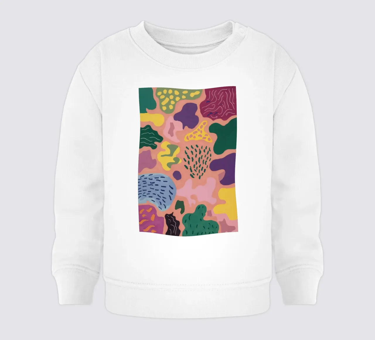Codice Natura Camouflage felpa neonato da Zep Layers