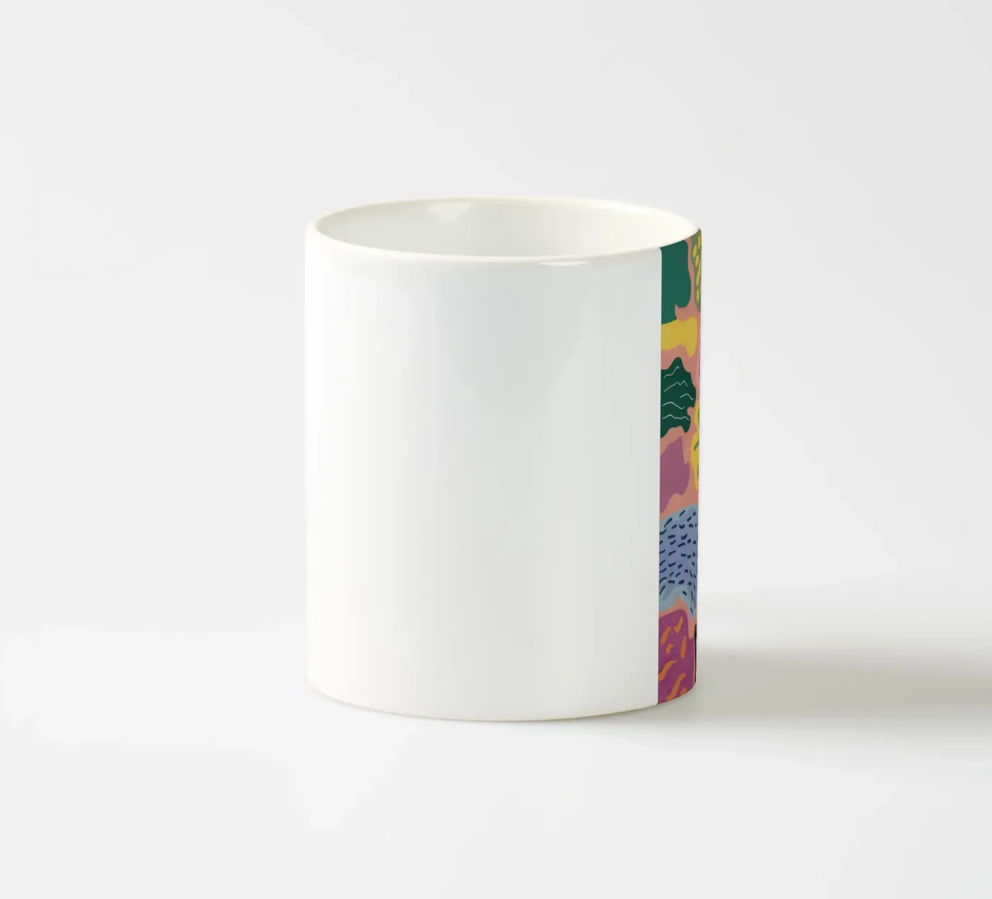Camouflage Nature Code ceramic mug by Zep Layers