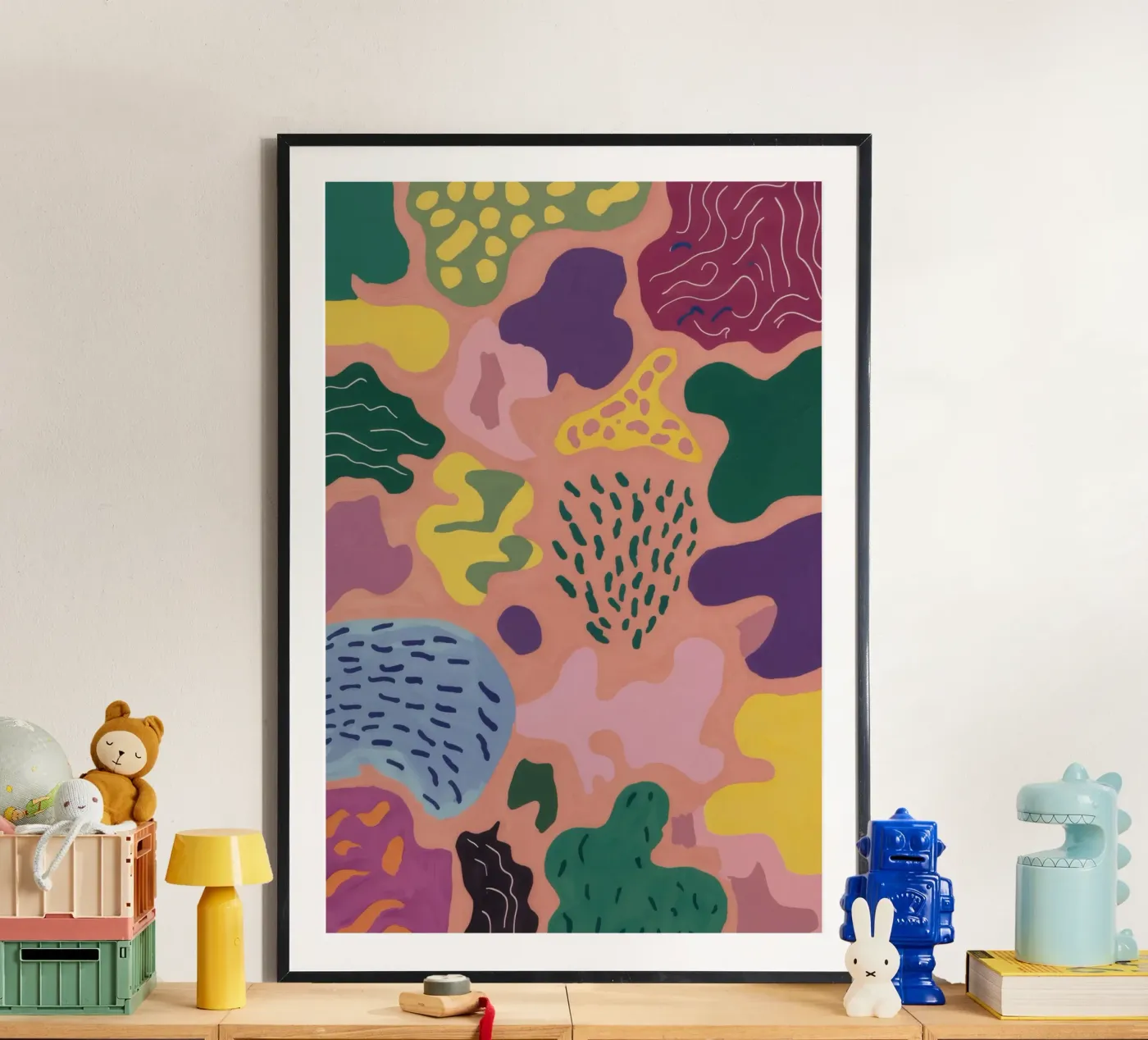 Camouflage Nature Code poster da Zep Layers
