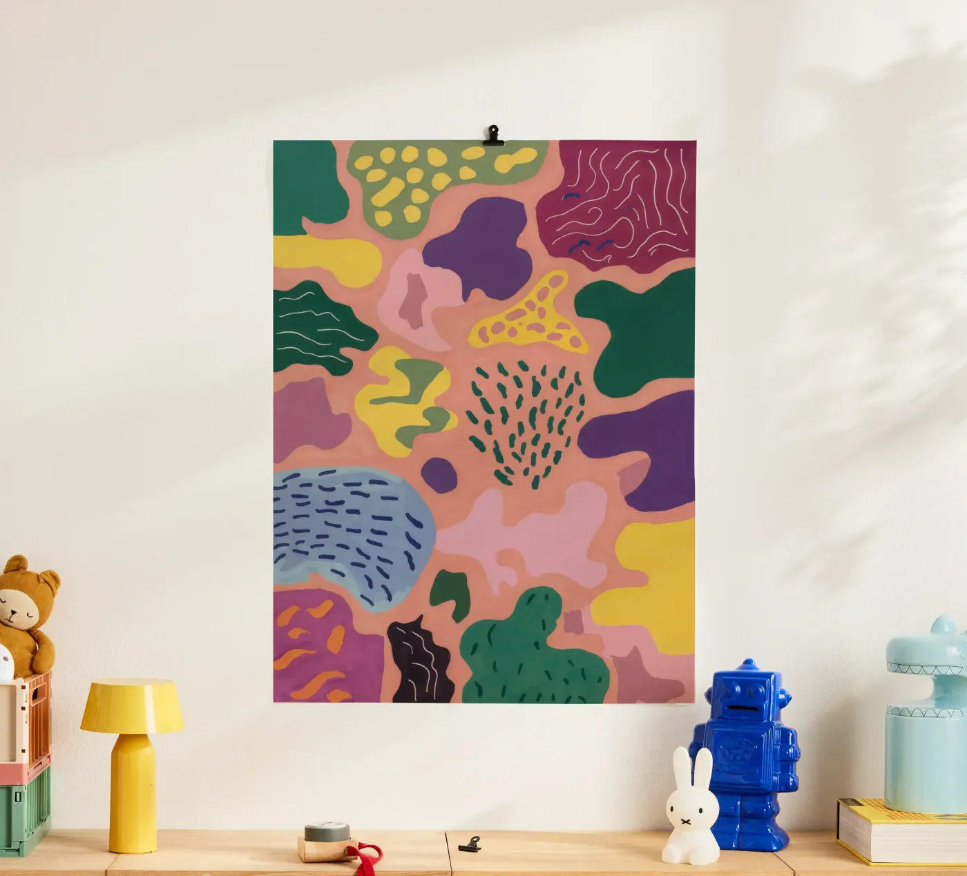 Camouflage Nature Code poster by Zep Layers