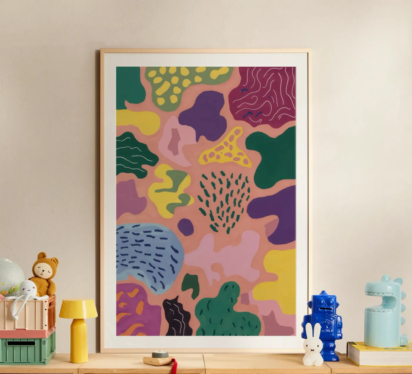 Camouflage Nature Code poster by Zep Layers