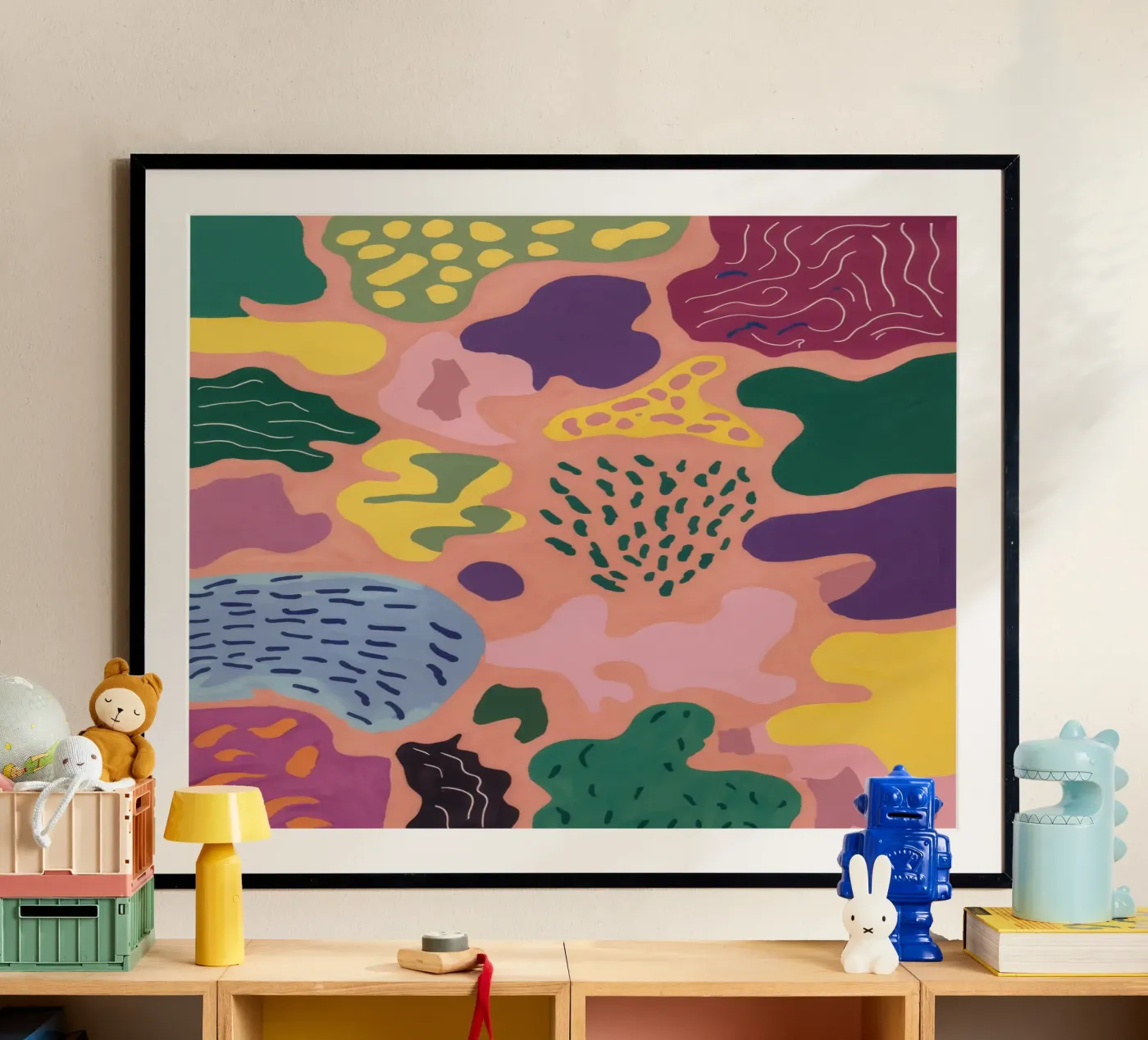 Camouflage Nature Code poster by Zep Layers