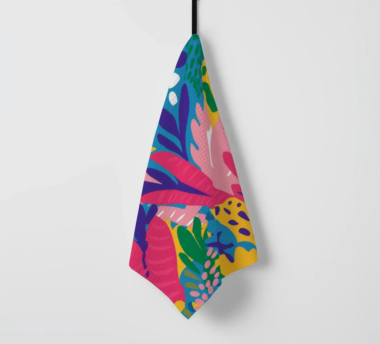 Lush Energy Scatter tea towel by Zep Layers