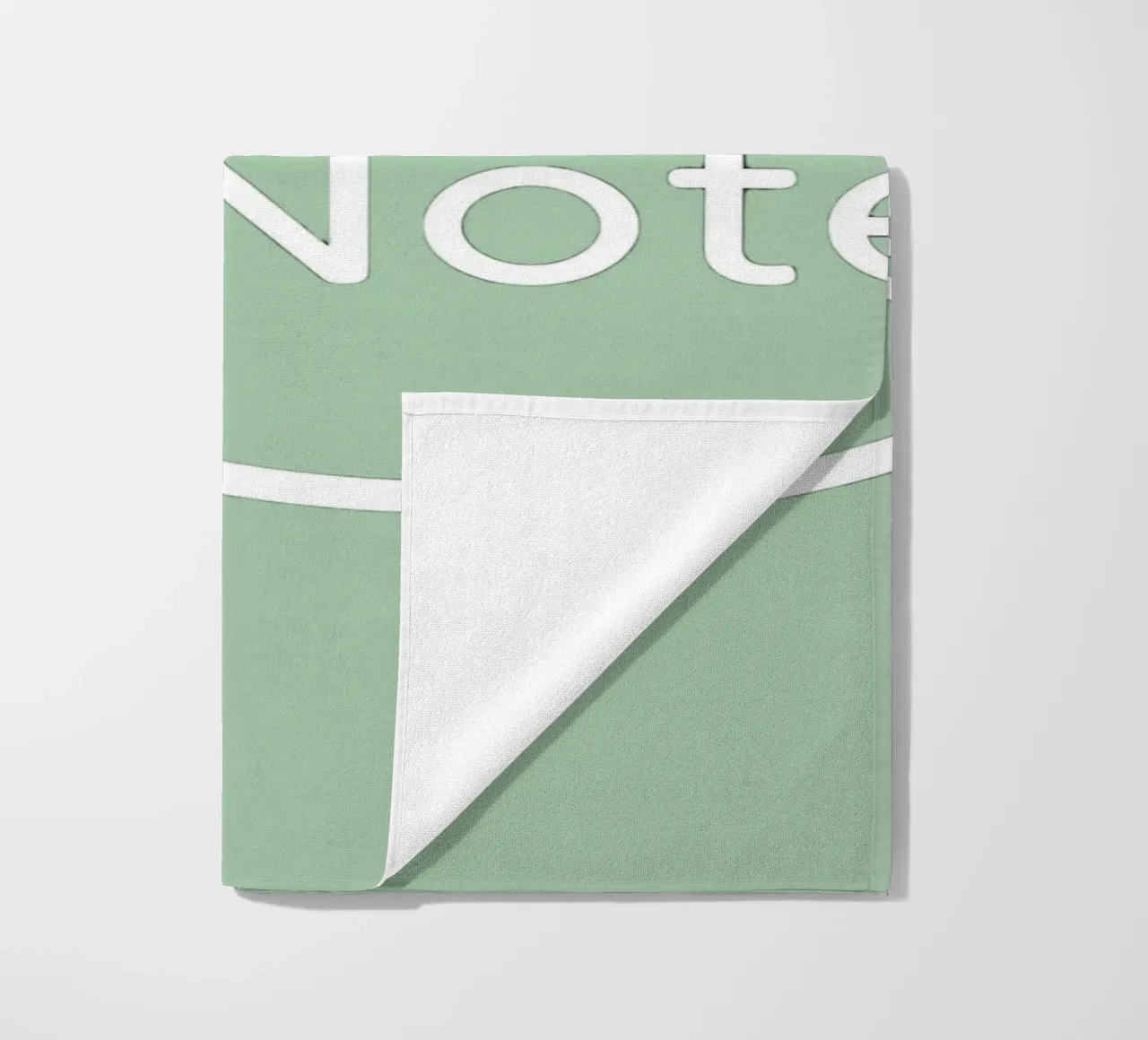 Simple and modern design featuring pencil and a sticky note beach towel by DesignDoodle