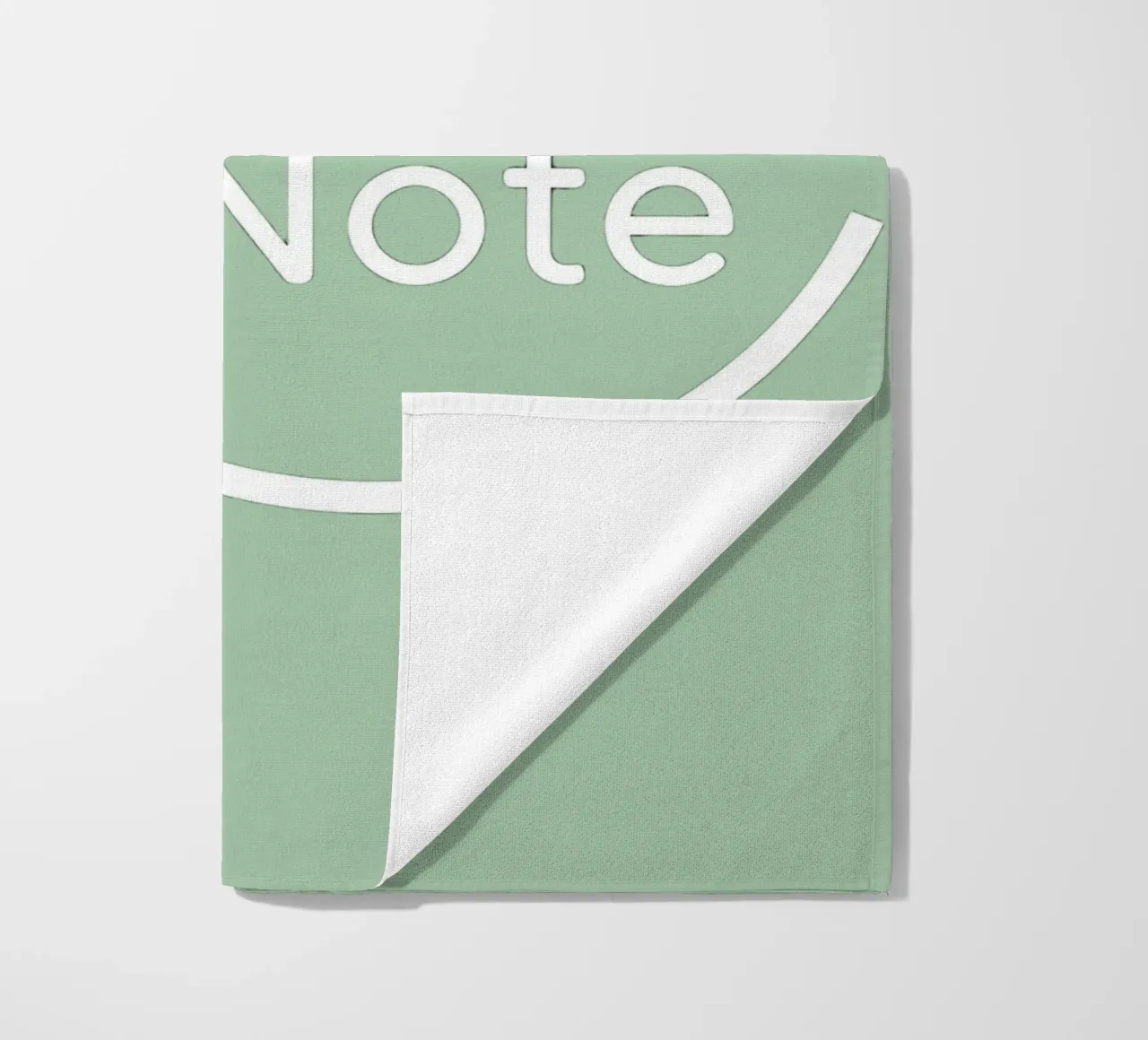 Simple and modern design featuring pencil and a sticky note beach towel by DesignDoodle