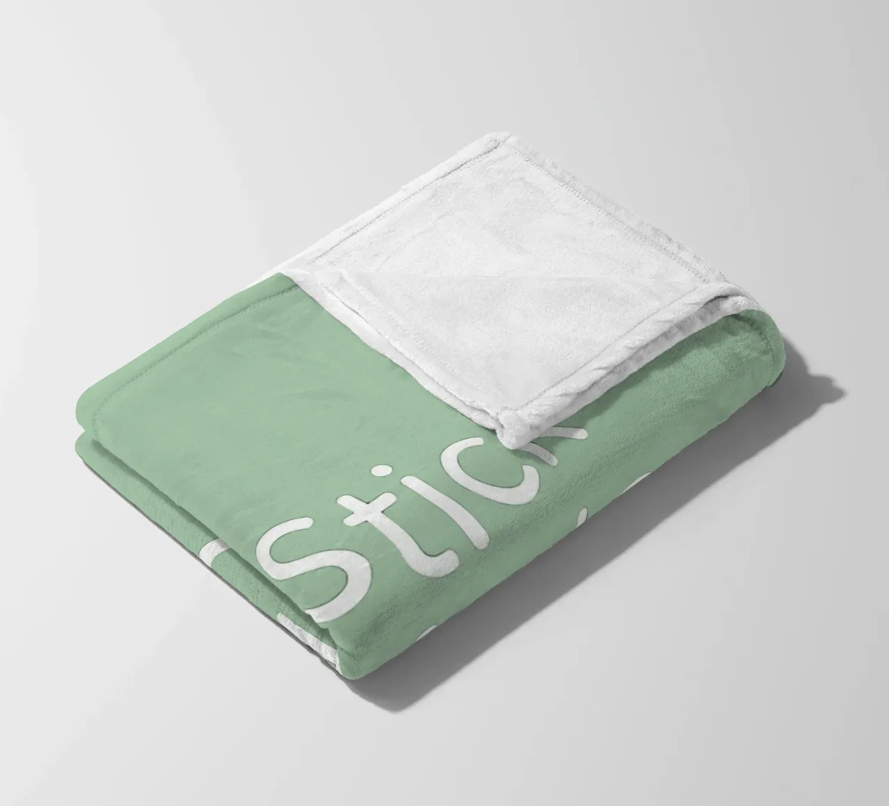 Simple and modern design featuring pencil and a sticky note fleece blanket by DesignDoodle