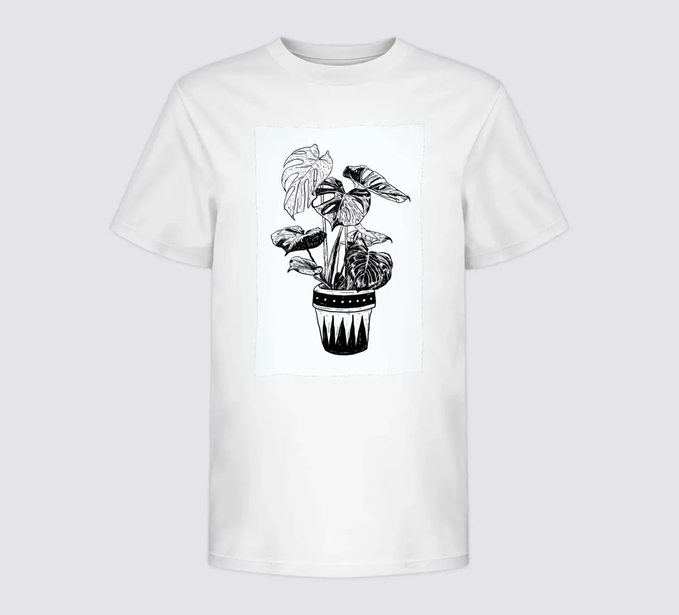 Monstera t-shirt bambini da Nick Cocozza