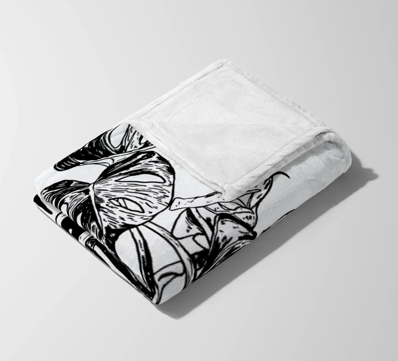 Monstera coperta in pile da Nick Cocozza