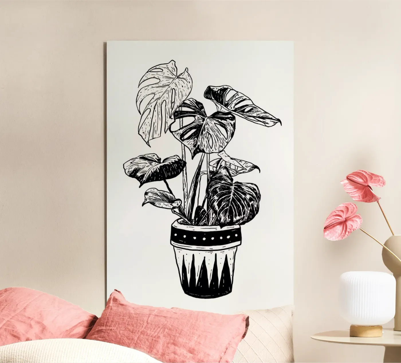 Monstera forex plate by Nick Cocozza
