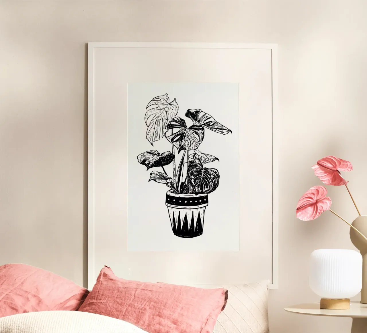 Monstera poster da Nick Cocozza