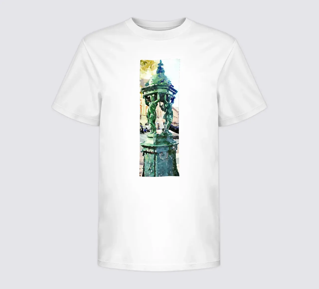 Paris kids t-shirt by Massimo Frascogna