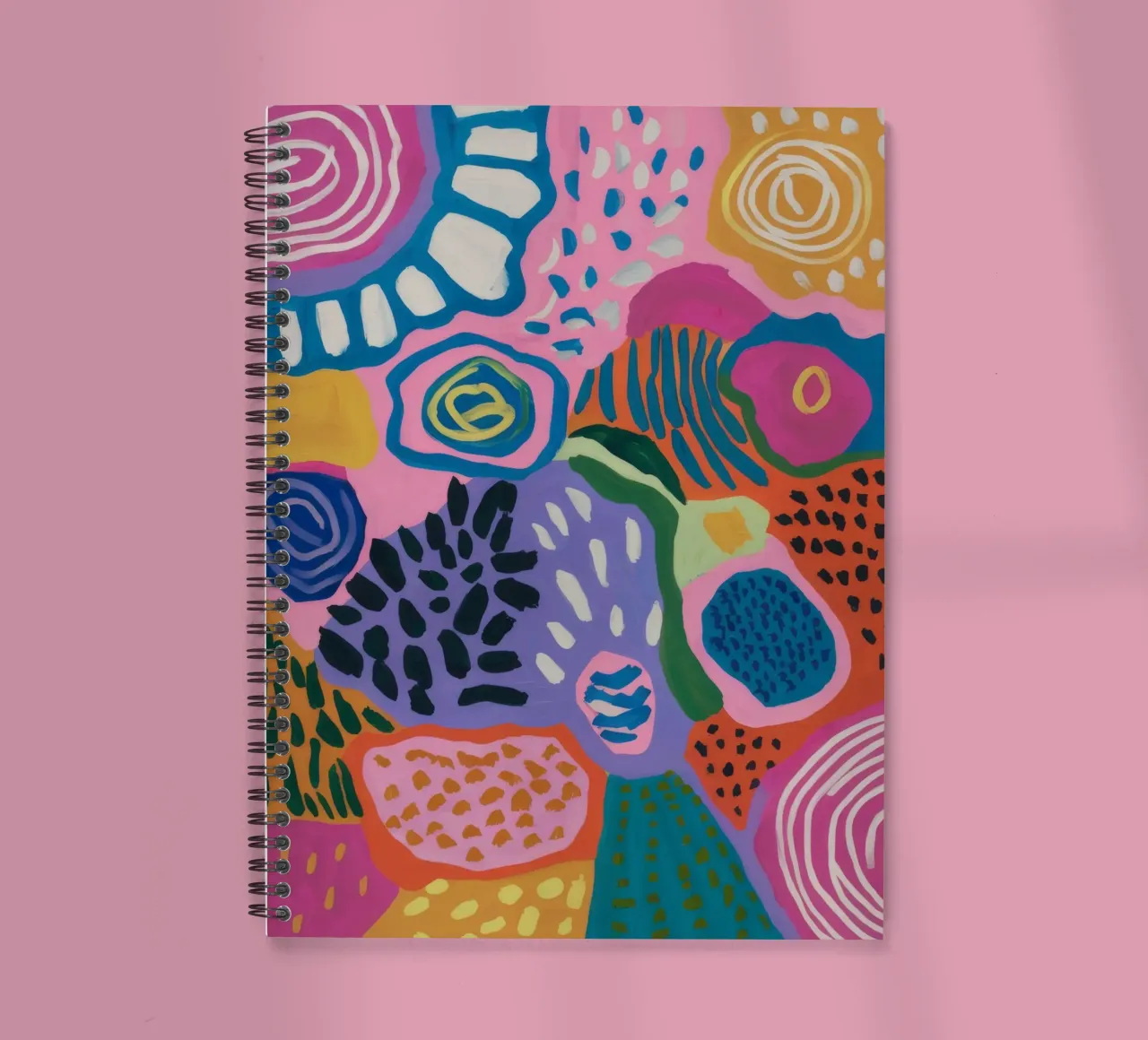 Fossil Bloom Archive spiral notebook by Zep Layers