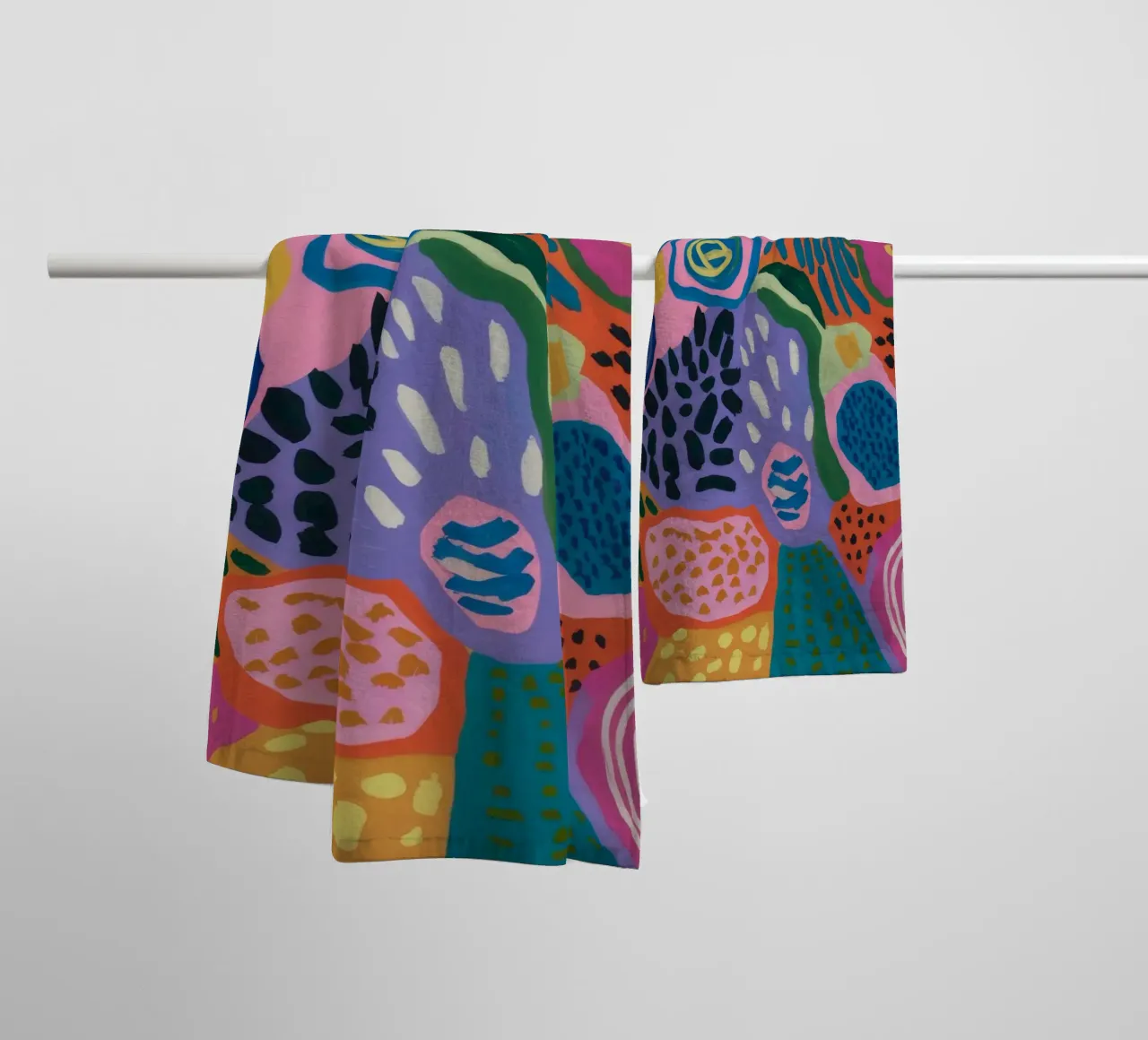 Fossil Bloom Archive towel by Zep Layers