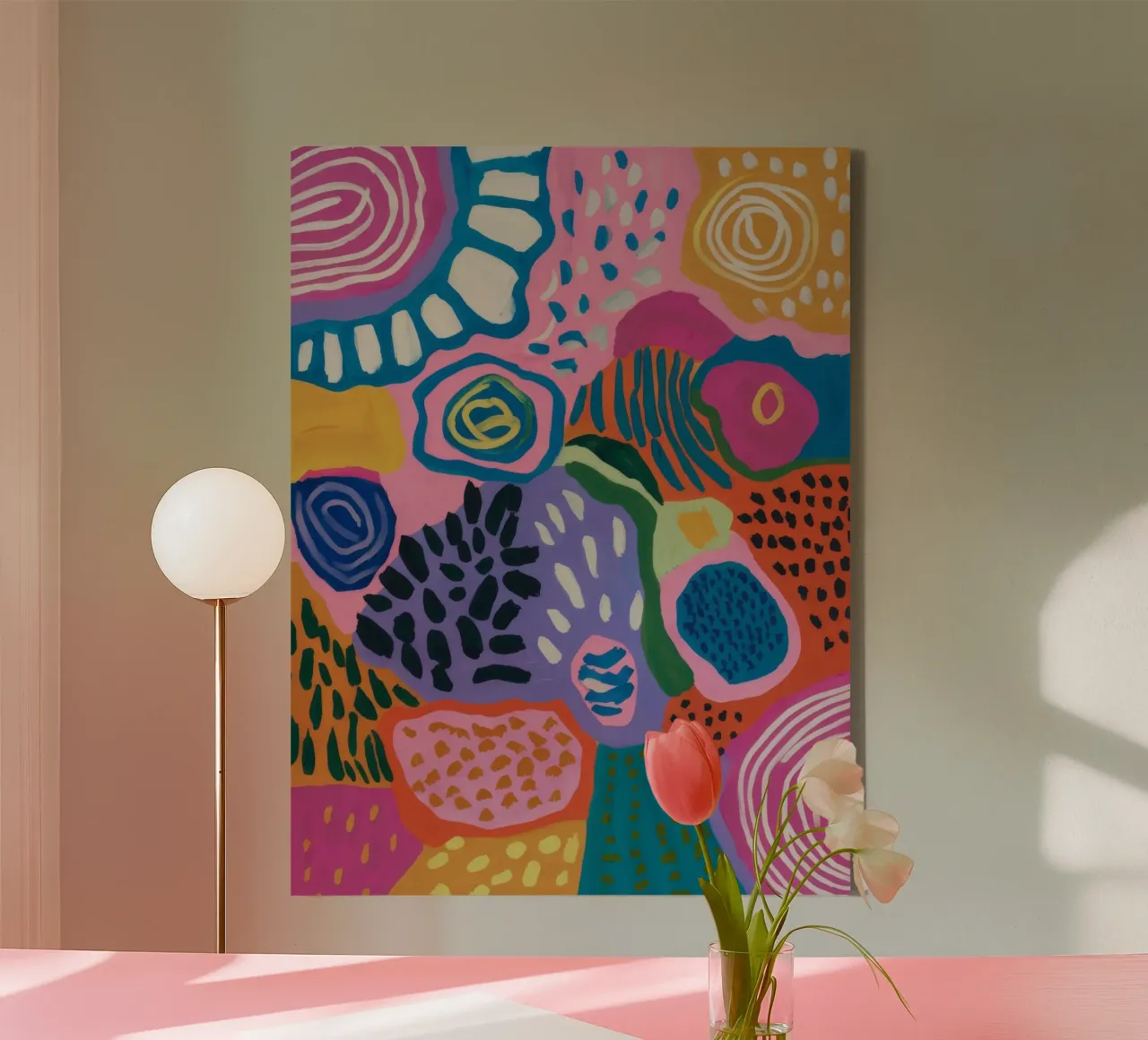 Fossil Bloom Archive canvas by Zep Layers