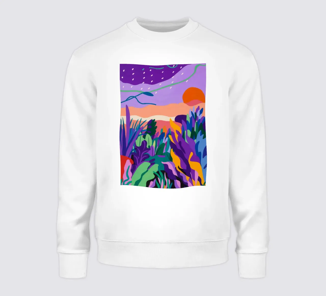Orizzonte Viola Pace felpa da Zep Layers