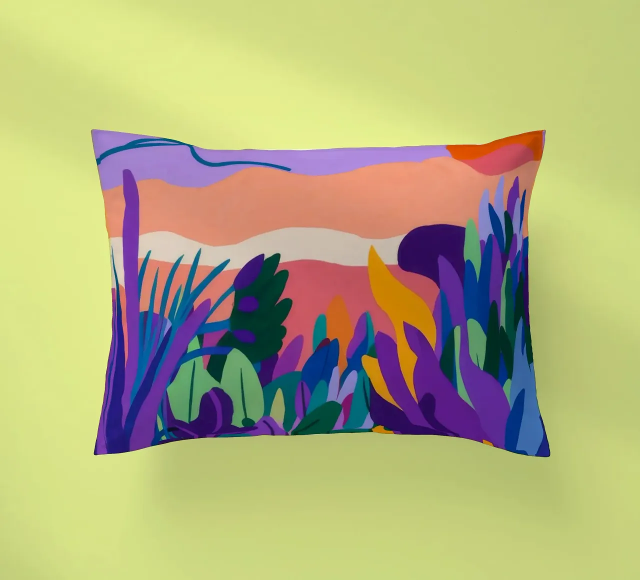 Orizzonte Viola Pace cuscino da Zep Layers