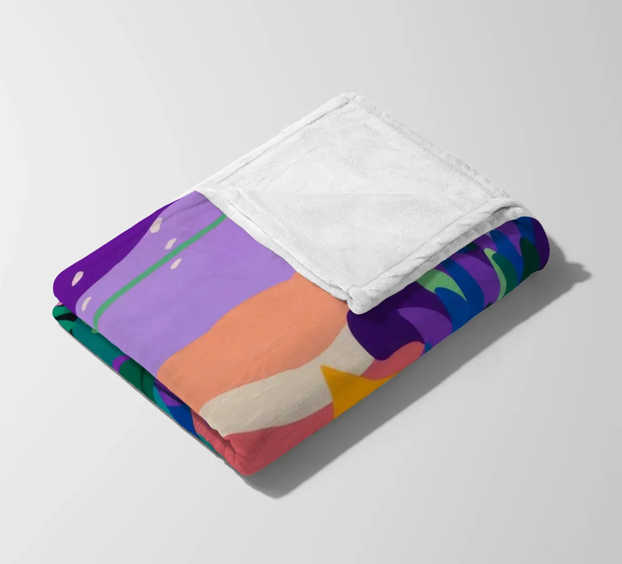 Orizzonte Viola Pace coperta in pile da Zep Layers