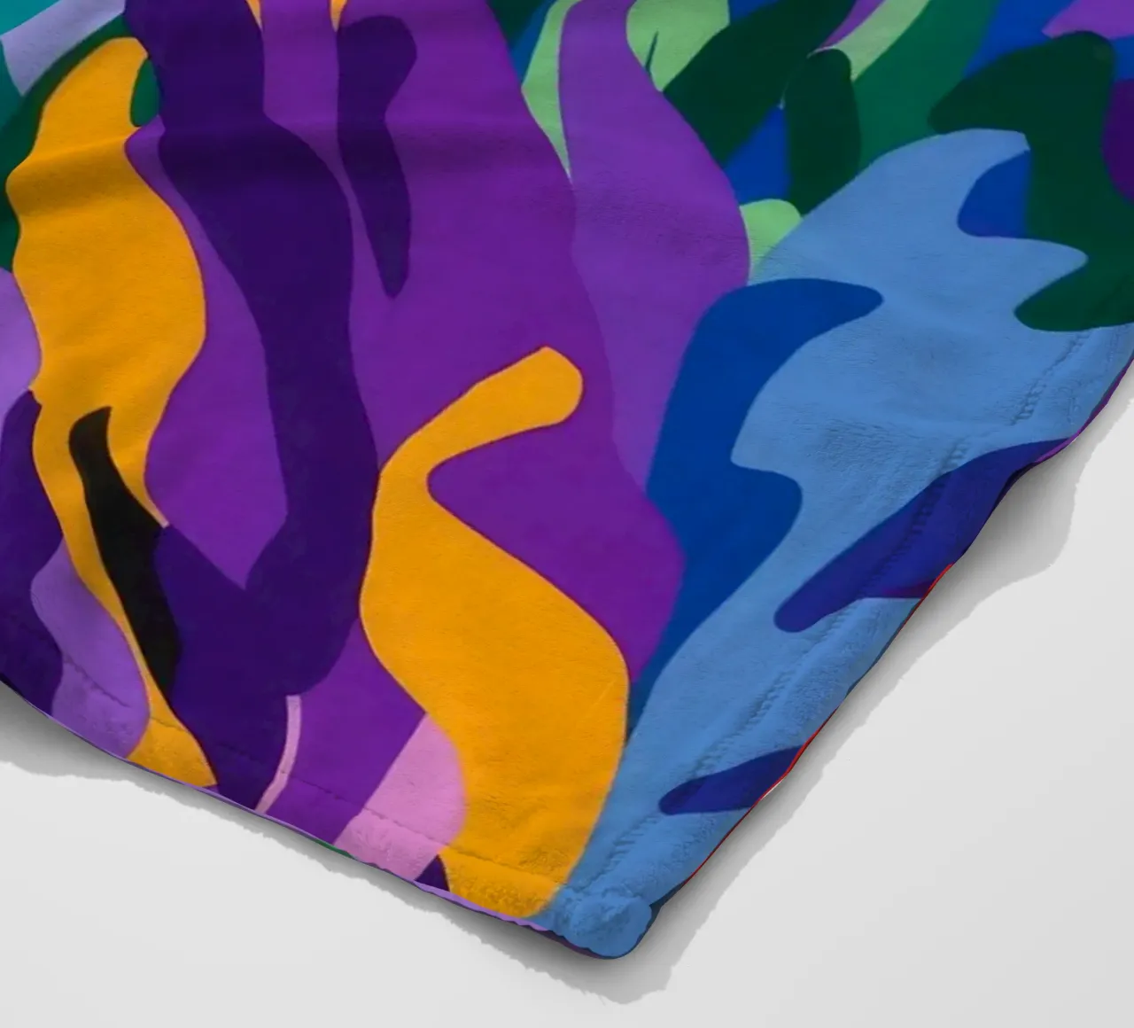 Orizzonte Viola Pace coperta in pile da Zep Layers