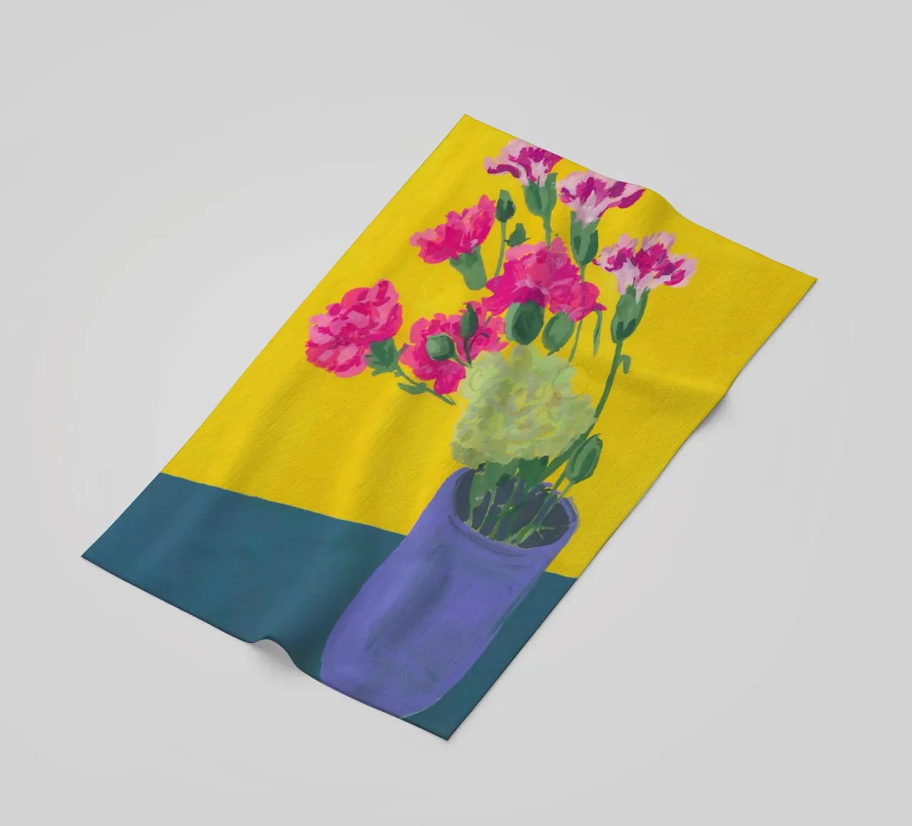 Carnations In A Vase telo mare da Sonia Brittain