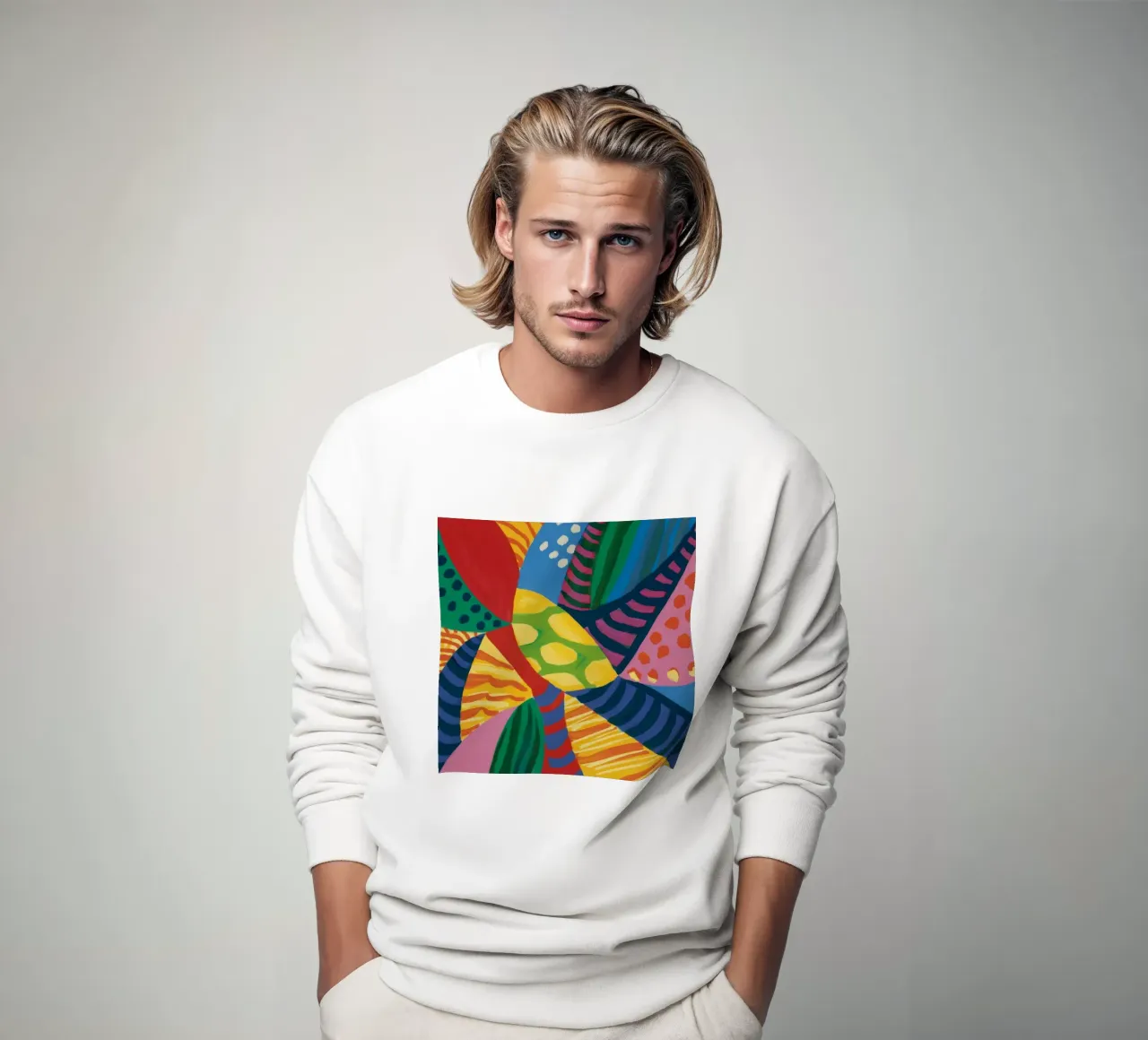 Abstract Pulse Joy (en anglais) sweat de Zep Layers